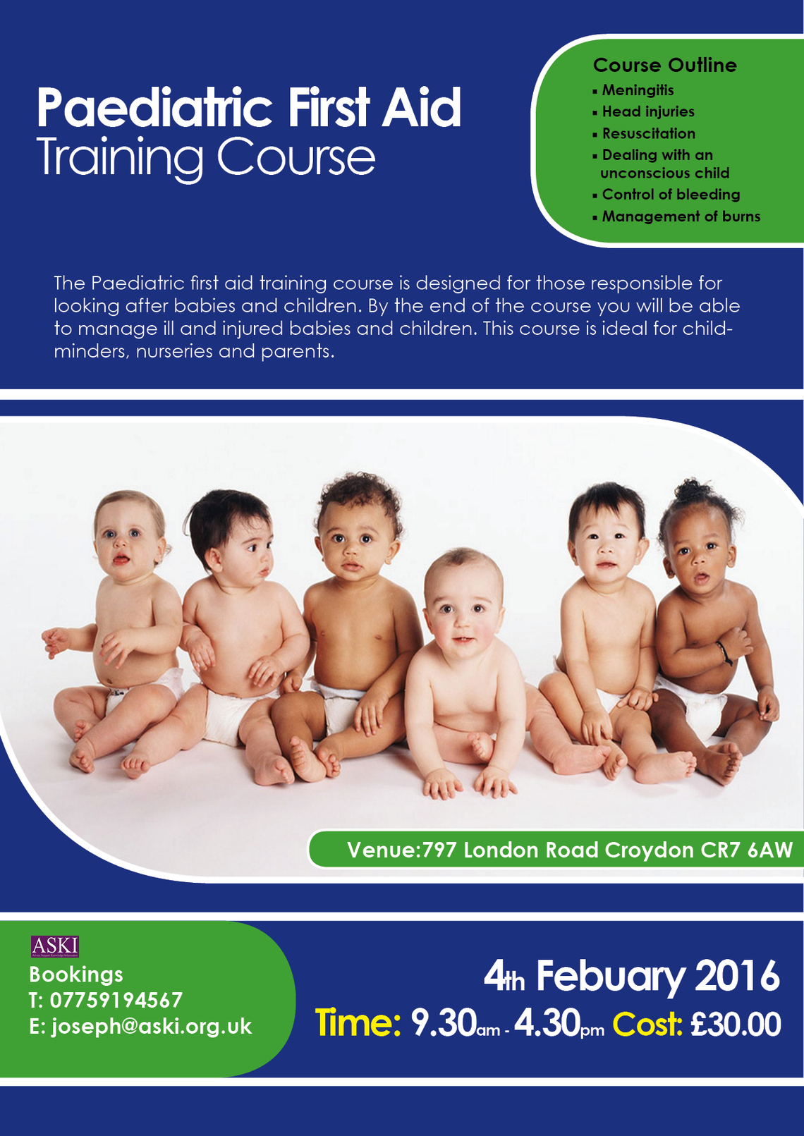 Paediatric 1st Aid